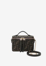 Fendi FF Jacquard Vanity Pouch Bag Brown 8BS108AFPM/S_FENDI-F1GL7