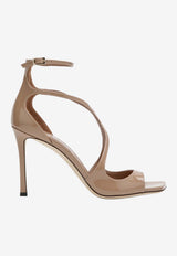 Jimmy Choo Azia 95 Patent Leather Sandals Ballet Pink AZIA95PAT/S_JIMCH-110323