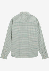 Polo Ralph Lauren Madras Check Western Shirt Green 710P08235001LI/S_POLOR-OW