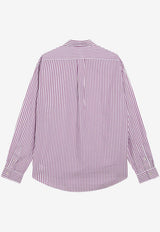 Polo Ralph Lauren Striped Casual Shirt Purple 710B15595004CO/S_POLOR-WP