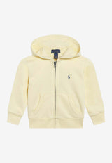 Polo Ralph Lauren Kids Boys Logo Zip-Up Hoodie Yellow 323964134504CO/S_POLOR-BY