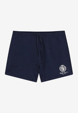 Polo Ralph Lauren Logo Print Bermuda Shorts Blue 710A13263002CO/S_POLOR-NN