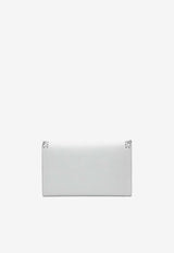 Stella McCartney Falabella Faux Leather Clutch Bag Pearl 581238WP0688/S_STELL-1705