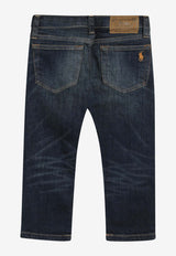 Polo Ralph Lauren Kids Boys Washed Denim Pants Blue 323B13883001DE/S_POLOR-AW