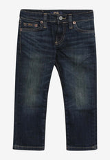 Polo Ralph Lauren Kids Boys Washed Denim Pants Blue 323B13883001DE/S_POLOR-AW