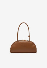 Miu Miu Medium Beau Leather Shoulder Bag Cognac 5BB193OOO2CRW/T_MIU-F0046