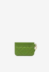 Fendi Baguette Embossed Leather Cardholder Green 8M0566AAJD/S_FENDI-F1W6A
