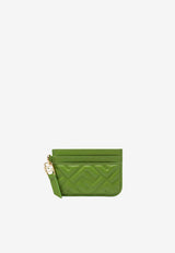 Fendi Baguette Embossed Leather Cardholder Green 8M0566AAJD/S_FENDI-F1W6A