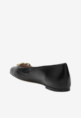 Valentino VLogo Signature Ballet Flats Black 8W0S0PI8RRE/S_VALE-0NO