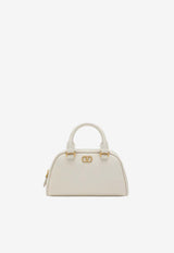Valentino Mini VLogo Signature Duffle Bag Ivory 8W0P0AX7SNP/S_VALE-I16