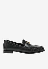 Fendi Baguette Nappa Leather Loafers Black 8D8756NBA/R_FENDI-F0QA1