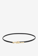 Fendi FF Monogram Leather Belt Black 8C0749ANSS/R_FENDI-F0KUR