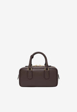 Miu Miu Arcadie Leather Top Handle Bag Brown 5BB142OONACR3/T_MIU-F0NBL