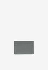 Fendi FF Squared Leather Slim Cardholder Gray 7M0371AVV6/S_FENDI-F0BDC