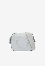 Stella McCartney Studded Logo Camera Bag in Faux Leather Pearl 700266WP0563/S_STELL-1705