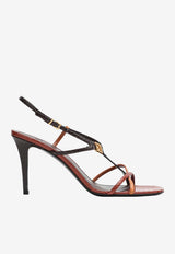 Fendi FFold 85 Metallic Ayers Sandals Brown 8X8746AU3B/Q_FENDI-F1SZZ