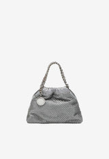 Stella McCartney Mini Falabella Drawstring Bag Silver 7B0144WP0701/S_STELL-8101