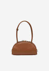 Miu Miu Beau Leather Shoulder Bag Cognac 5BB192OOO2CRW/T_MIU-F0046