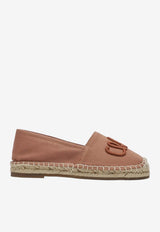 Chloé Logo Embroidered Espadrilles Beige C20879-BLE/S_CHLOE-239