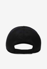 Fendi FF Squared Baseball Cap Black FXQ768AYK2/R_FENDI-F0QA1