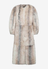 Fendi Dorsato Shearling Coat Beige FM5422AYLI/R_FENDI-F0ZNM