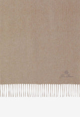 Loro Piana Fringed Cashmere Scarf Pink FAO3766WS/S_LORO-D440