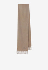 Loro Piana Fringed Cashmere Scarf Pink FAO3766WS/S_LORO-D440