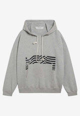 Golden Goose DB Journey Vintage Hooded Sweatshirt Gray GUP02545P002381/S_GOLDE-60513