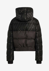 Fendi FF Monogram High-Neck Puffer Jacket Brown FAN225AT91/R_FENDI-F1T6H