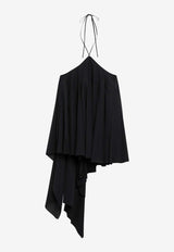 Jacquemus Triangle Asymmetric Mini Dress Black DRW00764AW00777/S_JACQM-990