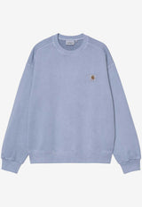 Carhartt Wip Nelson Dyed Sweatshirt Light Blue I029957CO/S_CARH-3HXGD