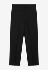 Fendi Wool Tailored Pants Black FB1089AU60/R_FENDI-F0QA1