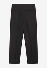 Fendi Wool Tailored Pants Brown FB1089ASCB/R_FENDI-F0TY8