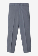 Fendi Straight-Leg Tailored Pants Gray FB1076AQMV/S_FENDI-F0DUC