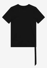 Rick Owens DRKSHDW Temple Level T Jersey T-shirt Black DU01F4250RNP/S_DARKS-9