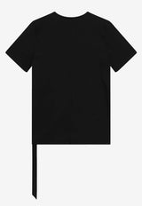 Rick Owens DRKSHDW Temple Level T Jersey T-shirt Black DU01F4250RNP/S_DARKS-9