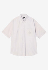 Fendi Button-Down Casual Shirt Beige FS1312AU70/Q_FENDI-F1LU2