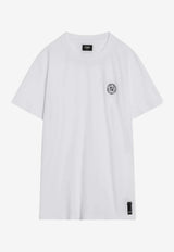 Fendi FF Postcards Logo T-shirt White FY1319AV0H/Q_FENDI-F0QA0