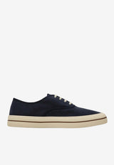 Loro Piana Nantucket Walk Canvas Sneakers Navy FAR1445CO/S_LORO-W000