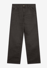 Carhartt Wip Single Knee Straight-Leg Jeans Gray I034798CO/S_CARH-3IS4O32