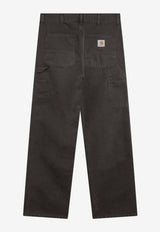 Carhartt Wip Single Knee Straight-Leg Jeans Gray I034798CO/S_CARH-3IS4O32
