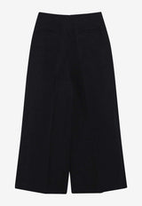 Loro Piana Kenith Wide-Leg Linen Pants Blue FAQ6298LI/S_LORO-W000