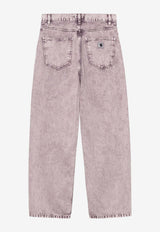 Carhartt Wip Brandon Stone Washed Jeans Gray I033746DE/S_CARH-3J15F