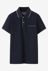 Loro Piana Regatta Polo T-shirt Blue FAI0485CO/S_LORO-W000
