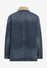 Carhartt Wip Warren Chore Denim Jacket Blue I036592DE/S_CARH-2XN4L