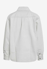 Carhartt Wip Mercer Striped Shirt Jacket White I036495CO/S_CARH-3OK35