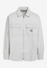 Carhartt Wip Mercer Striped Shirt Jacket White I036495CO/S_CARH-3OK35