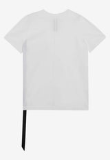 Rick Owens DRKSHDW Temple Level T Jersey T-shirt White DU01F4250RNP/S_DARKS-11