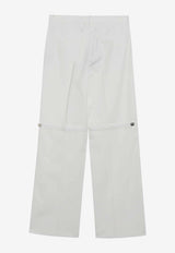 Fendi Straight-Leg Tailored Pants White FR6711AW7Q/S_FENDI-F0ZNM