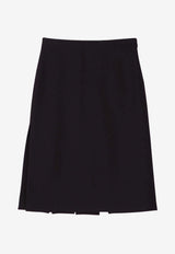 Fendi Grain De Poudre Wool Skirt Black FQ7591AJYF/P_FENDI-F0QH0